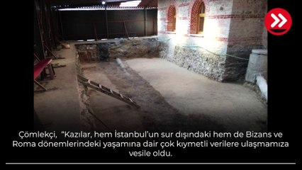 İstanbul'da tarihi keşif! Erkek ve kadın iskeletleri bir mezardan çıktı