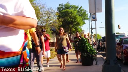 Bushman Prank- They posed then ran!!