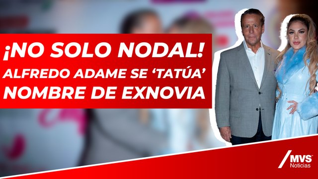 Alfredo Adame se hizo un tatuaje con el nombre de su expareja Magaly Chávez