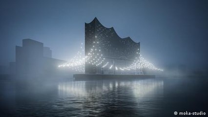 Breaking Waves: Art with Drone-Borne Lights