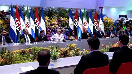 Daniel y Rosario sostienen reunión de cierre con delegación de Irán