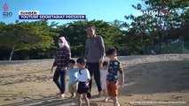 Seru! Jokowi Ajak Cucu ke Pantai di Bali, hingga Diajak Warga Foto Selfie