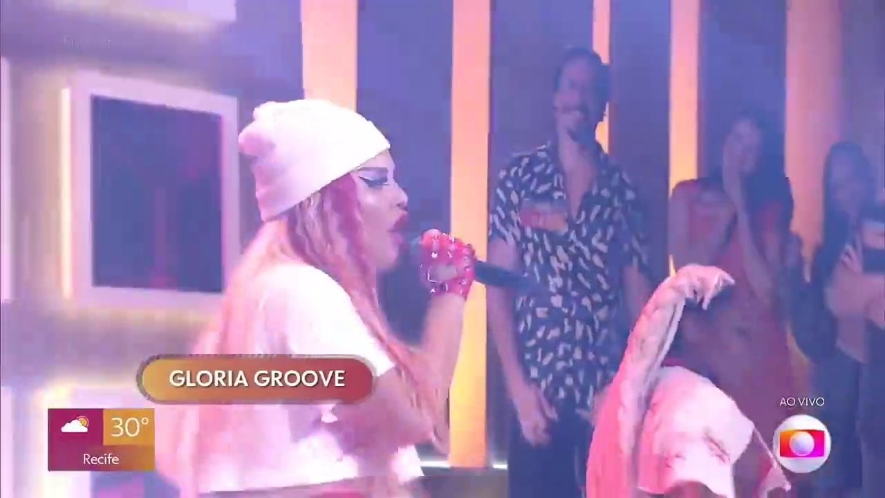 Gloria Groove - Vermelho (Ao Vivo) | Encontro com Fátima Bernardes