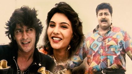 Making Of Teesra Kaun (1994) | Chunky Panday, Satish Shah, Somy Ali | Flashback Video