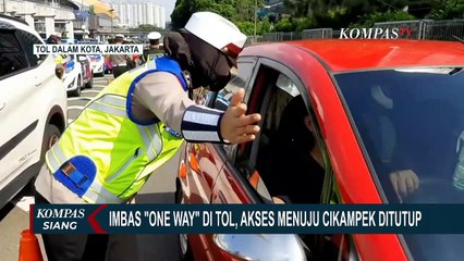 Tol Dalam Kota Semarang-Jakarta KM 3 hingga 500 Berlakukan One Way Sampai Minggu Malam!