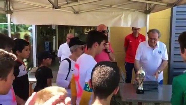 La finale de la coupe U15 District et le titre de l'inter district 24/47 contre l'EBBE remise des récompenses