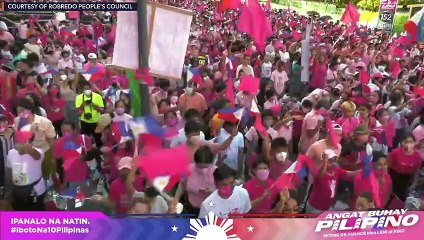 Robredo-Pangilinan miting de avance
