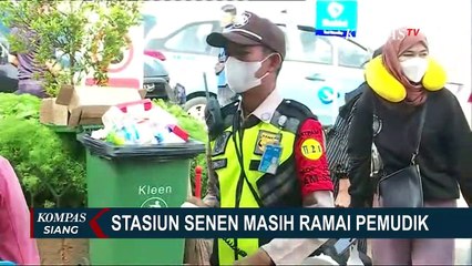Hari Ke-5 Lebaran, Sebanyak 15.500 Penumpang Padati Stasiun Pasar Senen Jakarta