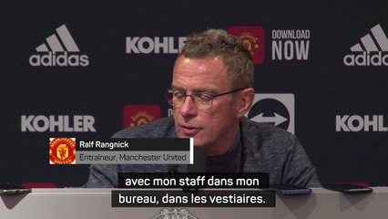 Ralf Rangnick défend Paul Pogba face aux huées d'Old Trafford