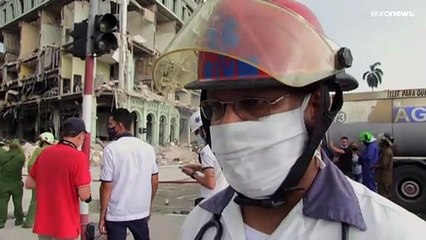 Balanço de explosão em hotel histórico sobe para 22 mortos