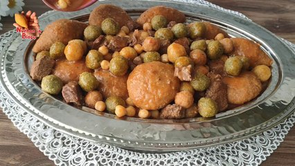 İÇLİ KÖFTELİ ANNALI KIZLI  (4 Renkli) Annalı kızlı yemeği nasıl yapılır