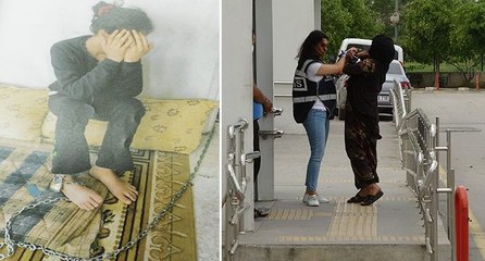 “Bir ay boyunca zincirle bağlı şekilde yatak odasında kaldım”
