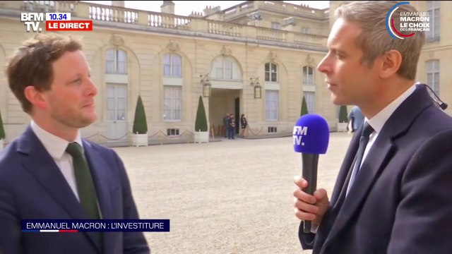 Cérémonie d'investiture: pour Clément Beaune, les choses sont un peu plus lourdes cinq ans après