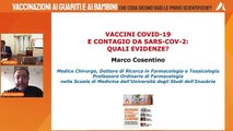 Prof. Marco Cosentino - Vaccini Covid-19 e contagio da SARS-CoV-2: quali evidenze?