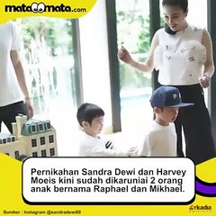 Potret Dua Anak Sandra Dewi Dan Harvey Moeis Disebut Warganet Bak Orang Kaya di Drakor