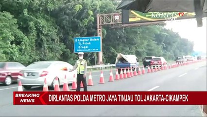 Ditutup Karena One Way! Pengendara dari Arah Bekasi Diimbau Hindari Tol Jakarta-Cikampek