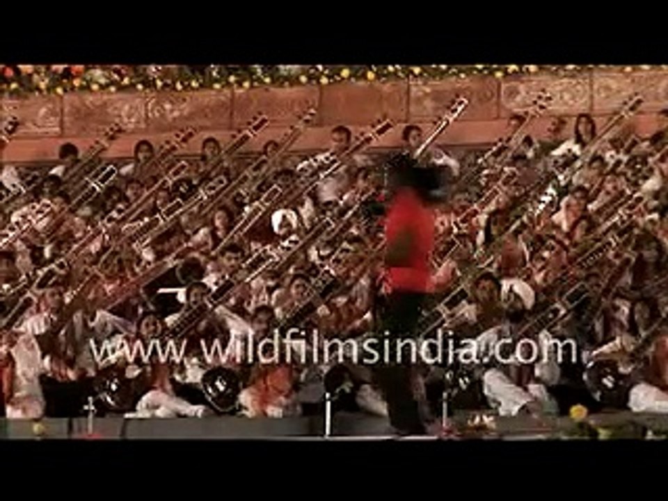 Massed sitar and Tabla recital