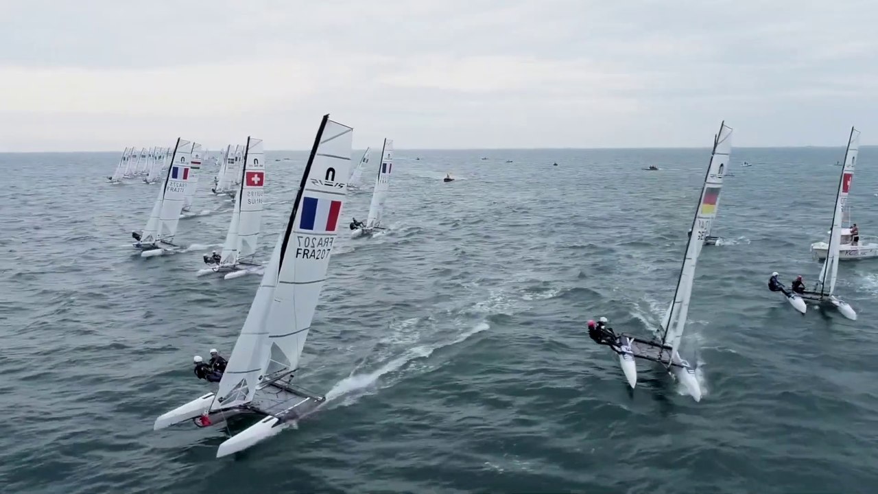 La jeune génération a brillé au Championnat d'Europe Nacra 15 ! : Fédération Française de Voile 2022