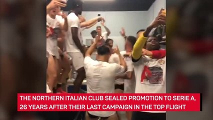 Cremonese celebrate 'beautiful' promotion to Serie A