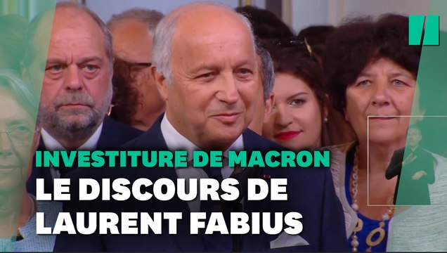 Un certain malaise démocratique : les mots de Fabius à Emmanuel Macron