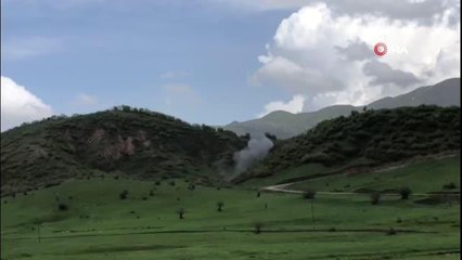 Kırsalda ele geçirilen patlayıcı böyle imha edildi