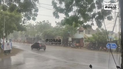 கோடை மழை; தூத்துக்குடி மக்கா ஹேப்பியோ... ஹேப்பி...