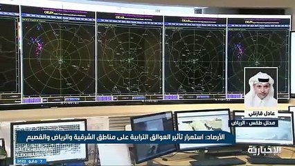 الأرصاد: انحسار العاصفة الترابية بدءًا من اليوم