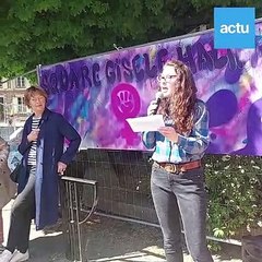 A Alençon, le Collectif Droits des femmes 61 baptise un square Gisèle Halimi