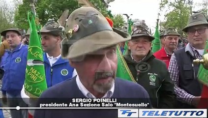 下载视频: Video News - ALPINI, L'OMAGGIO AI CADUTI