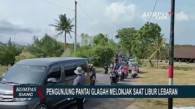 Tembus 300 Persen! Pantai Glagah Kulon Progo Banjir Wisatawan