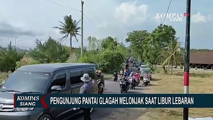 Tembus 300 Persen! Pantai Glagah Kulon Progo Banjir Wisatawan