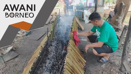 Sambutan Aidilfitri | Perniagaan lemang terus laris di Kuching