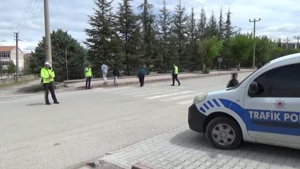 Kulu'da "Yayalar İçin 5 Adımda Güvenli Trafik" etkinliği gerçekleştirildi