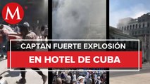 Así se vio la explosión en el hotel Saratoga en La Habana, Cuba; habitantes comparten videos