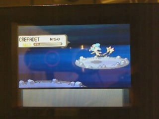 Capture de Créfadet shiney