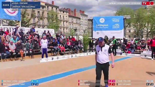 Ligue Sport Boules M1 / Plan serré / Le puy en velay / Samedi 7 Mai