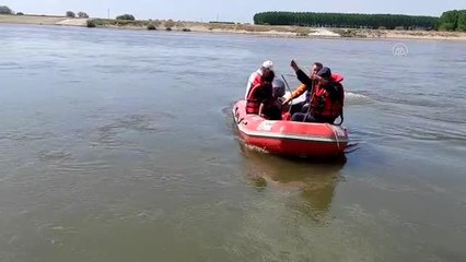 Edirne'de Meriç Nehri'ne düşen kadın kurtarıldı