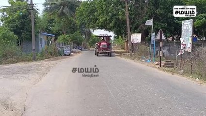 ஊராட்சி மன்ற தலைவர் அட்டூழியம்; மனைவிக்கு சமாதிக்கு பளிங்கு கல்!