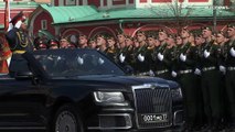 Mosca, Piazza Rossa: prove tecniche per la parata militare del 9 maggio
