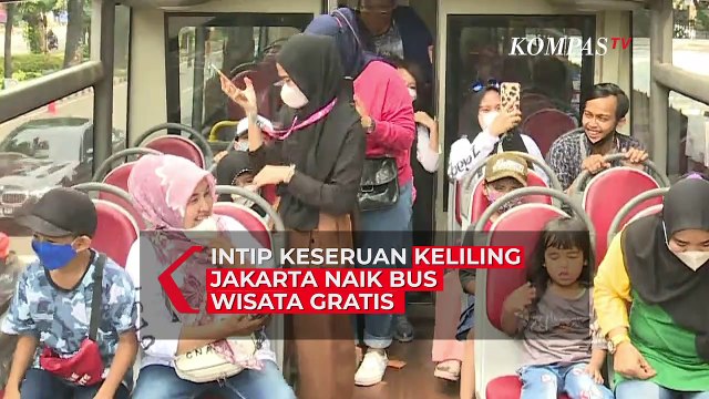 Intip Keseruan Keliling Jakarta Naik Bus Wisata Gratis Transjakarta, Beroperasi hingga 11 Mei