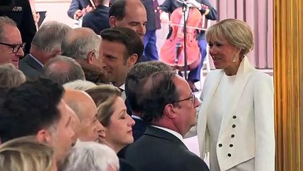 Réinvesti, Macron promet "une France plus forte" et "une planète plus vivable"