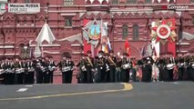 تصاویری از میدان سرخ مسکو؛ آخرین تمرین ارتش روسیه برای نمایش قدرت در ۹ مه