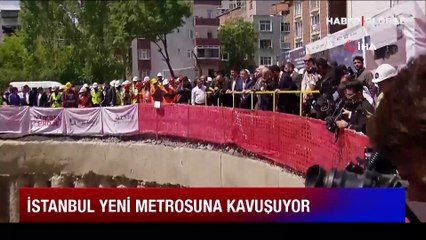 Bakırköy-Kirazlı Metro Hattı'nın tünel kazıları tamamlandı