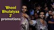 Kartik Aaryan promotes 'Bhool Bhulaiyaa 2' in style