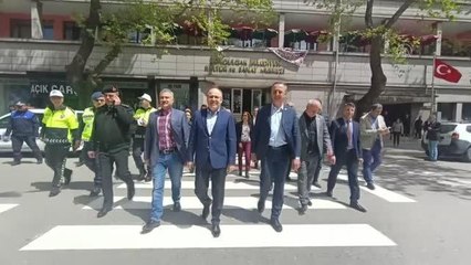 ZONGULDAK - "Yayalar İçin 5 Adımda Güvenli Trafik" etkinliği gerçekleştirildi
