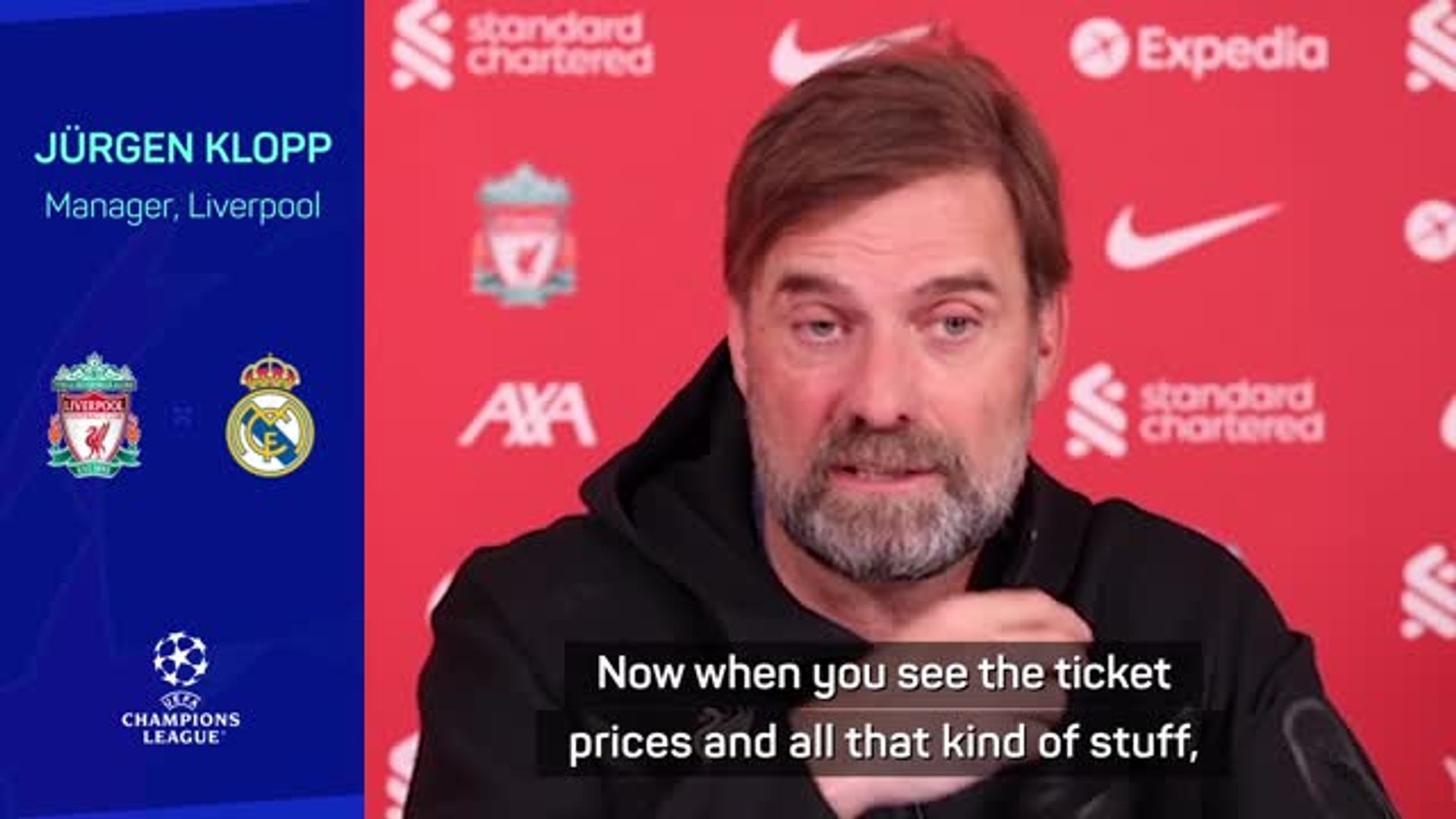 Klopp slams UCL final ticket prices - فيديو Dailymotion