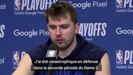 Mavs - Doncic : "Je savais que je devais faire mieux"