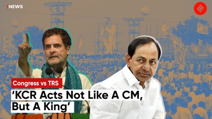At Warangal Rally, Rahul Gandhi Attacks KCR Government, Rules Out Alliance With TRS