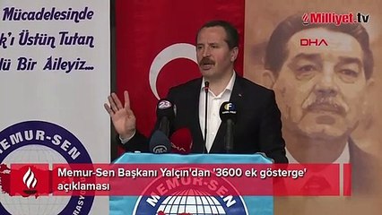 Download Video: Memur-Sen Başkanı Yalçın'dan '3600 ek gösterge' açıklaması