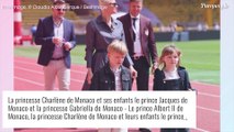 Charlene de Monaco : total look jean et tout sourire pour une nouvelle sortie avec Albert et les enfants !